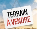 terrain à la vente